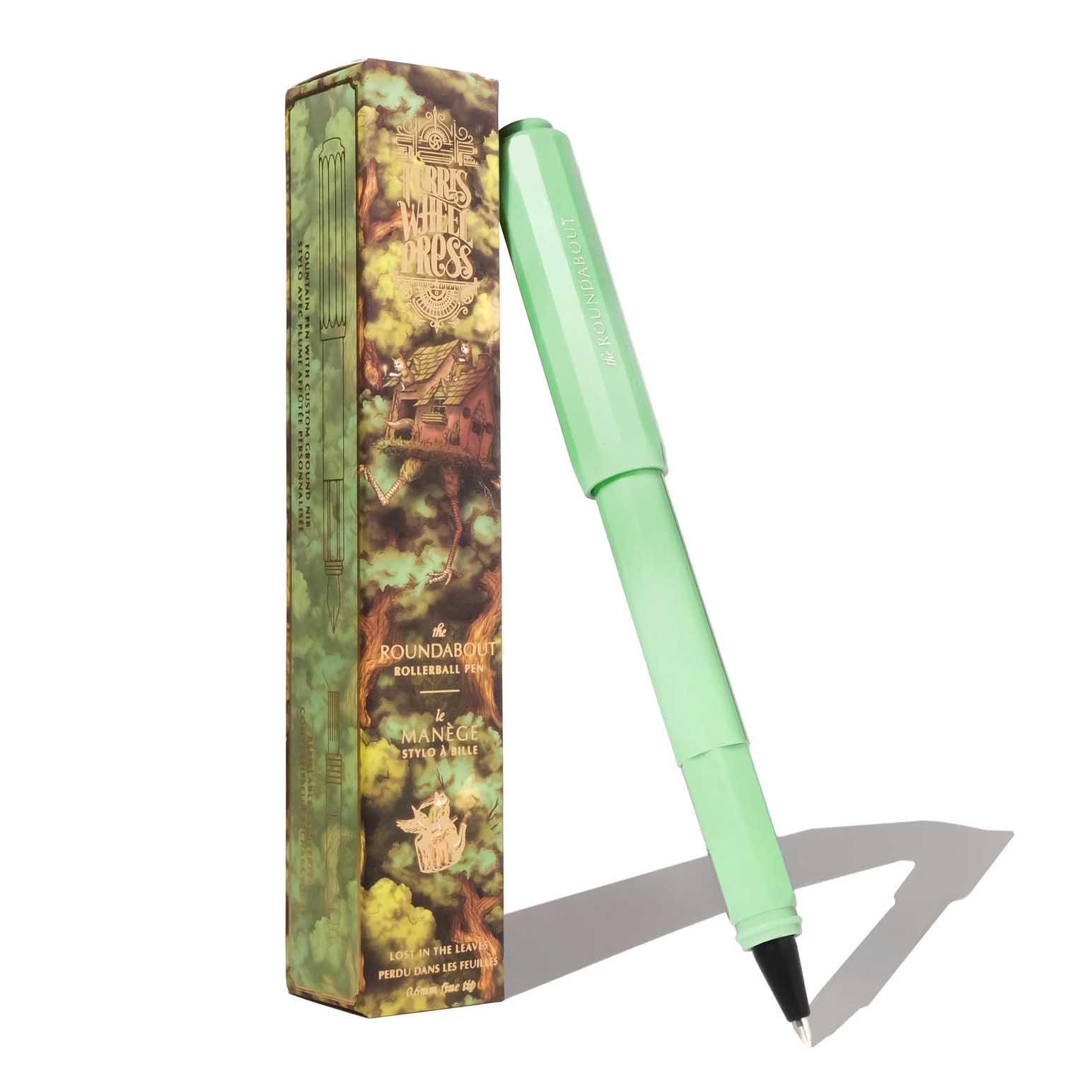 Ferris Wheel Press Fine Roundabout Rollerball Pen - Lost in Leaves